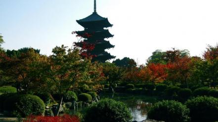 Japan kyoto parks wallpaper