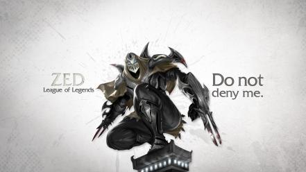 League of legends zed wallpaper