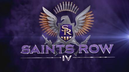 Saints row iv logo wallpaper