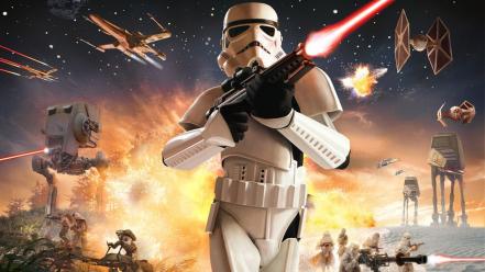 Star wars battlefront galactic empire storm trooper wallpaper