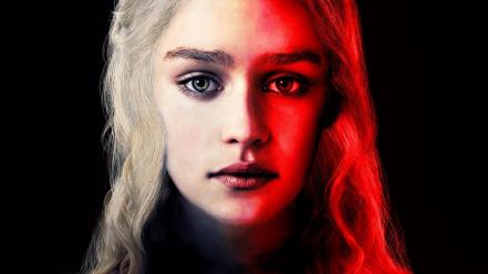 Tv series daenerys targaryen faces emily clarke wallpaper