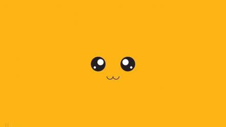 Yellow pikachu funny faces background wallpaper