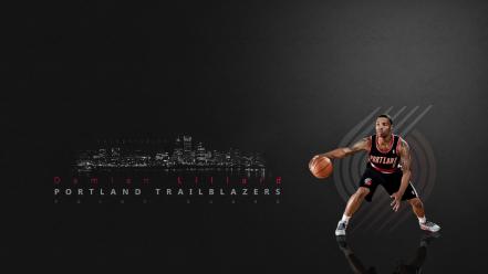 Blazers trailblazers damian lillard rookie wallpaper