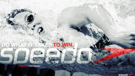 Brands speedo sports swimmer swimming wallpaper