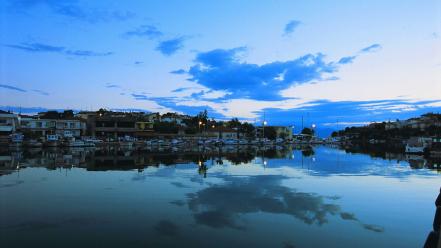 Clouds landscapes nature cityscapes turkey dalyan wallpaper