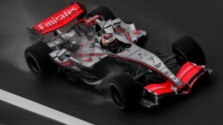 Formula one mclaren kimi raikonnen mercedes-benz racing cars wallpaper