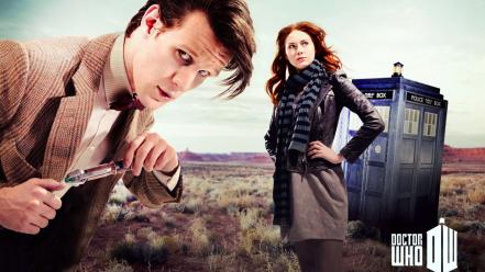 Gillan amy pond eleventh doctor who shows wallpaper