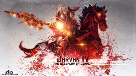 Jarvan iv league of legends lol video games wallpaper