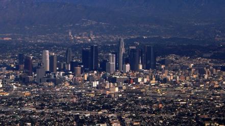 Los angeles buildings cityscapes skylines wallpaper