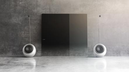 Philips tv audio high tech speakers wallpaper