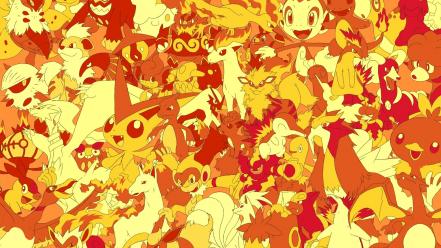Pokemon video games fire wallpaper
