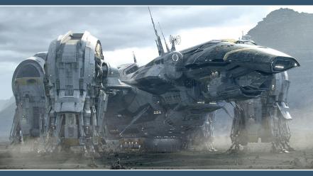 Prometheus spaceships wallpaper