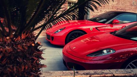 Red cars ferrari italy lawn f430 gto italia wallpaper