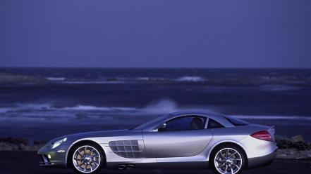 Side view mercedes-benz mercedes slr class wallpaper