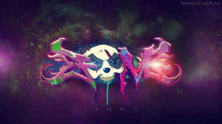 Skrillex artwork dubstep galaxies graffiti wallpaper