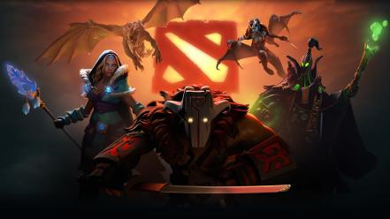 Dota 2 video games wallpaper