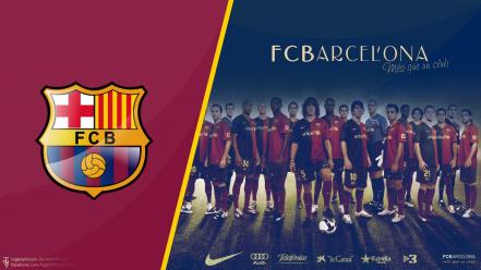Fc barcelona blaugrana football teams soccer sports wallpaper