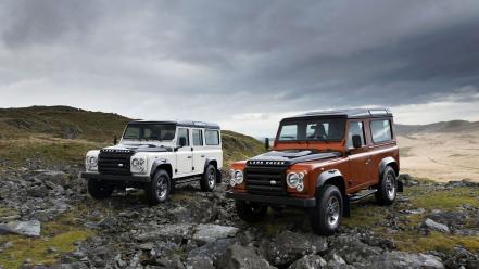 Ice fire land rover defender wallpaper