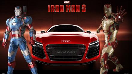 Iron man audi marvel comics 3 e-tron wallpaper