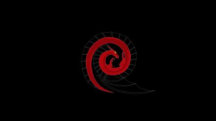 Linux debian canal alpha gnu/linux wallpaper