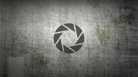 Minimalistic lonely aperture laboratories wallpaper