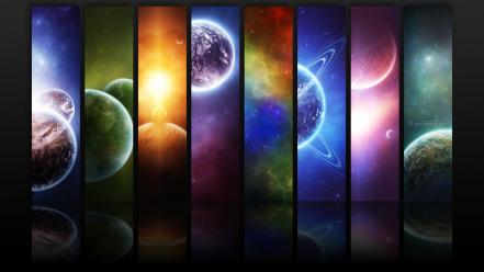 Spectrum planet wallpaper