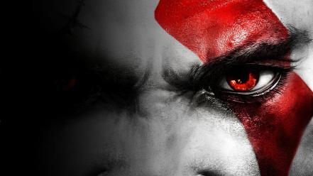 Video games eyes god of war wallpaper