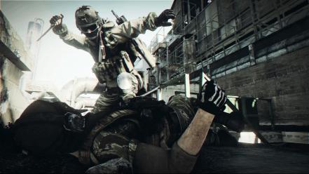 Battlefield 3 sniper recon russian black borders wallpaper