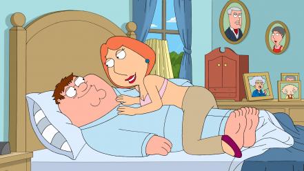 Family guy peter griffin lois wallpaper