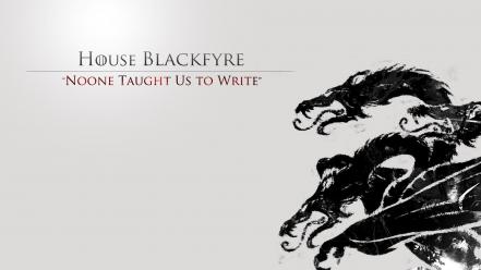 Game of thrones house blackfyre wallpaper