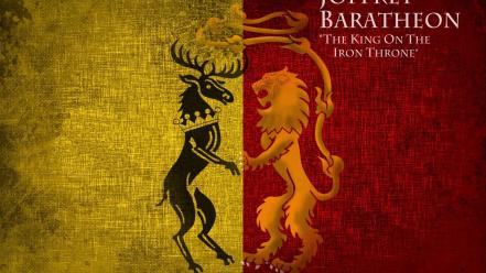 Game of thrones tv series house lannister baratheon wallpaper