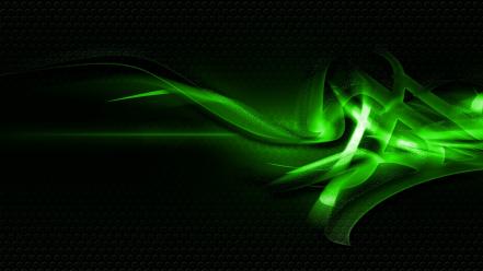 Green abstract design wallpaper