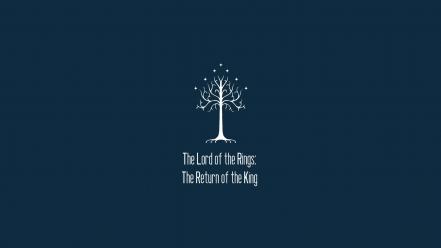 Minimalistic the lord of rings simple return king wallpaper