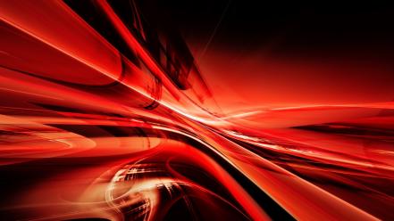 Red lines abstract wallpaper