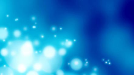 Abstract blue lights wallpaper