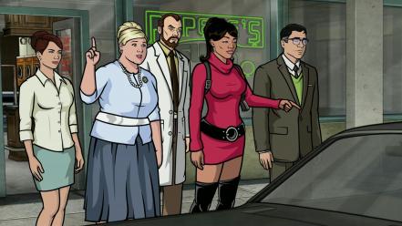 Archer (tv) lana kane pam poovey cheryl tunt wallpaper