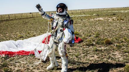 Astronauts felix baumgartner wallpaper