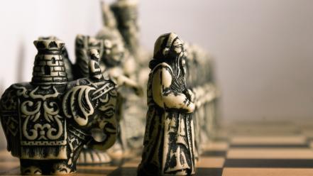 Chess game far east wallpaper