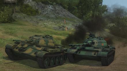 Combat world of tanks online games screens wallpaper