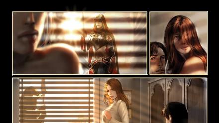 Comics witchblade top cow nebezial wallpaper