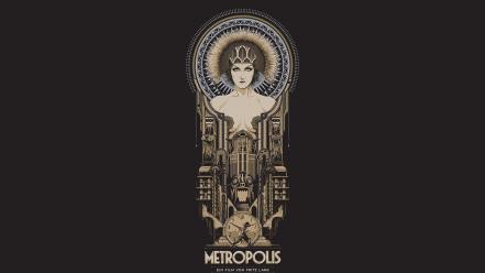 Fritz lang metropolis fan art movies science fiction wallpaper