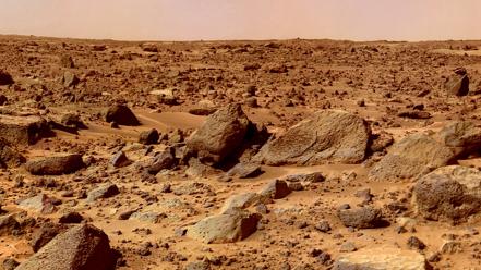 Landscapes outer space sand planets desert mars rocks wallpaper
