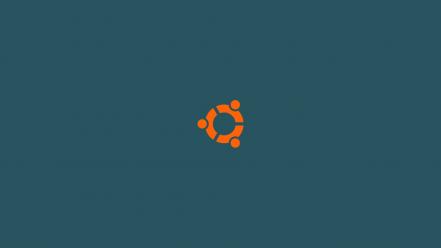 Linux ubuntu logos simple background wallpaper