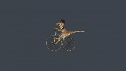 Minimalistic dinosaurs funny rex wallpaper