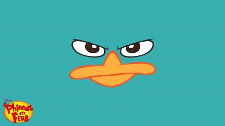 Perry the platypus disney channel ferb phineas wallpaper