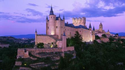 Spain architecture buildings castle castles wallpaper