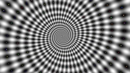 Spiral optical illusions wallpaper