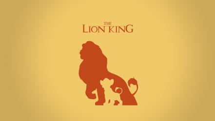 The lion king digital art minimalistic movies wallpaper