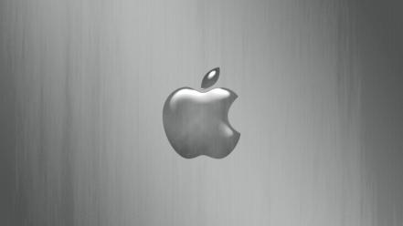 Apple logo world computers glass wallpaper