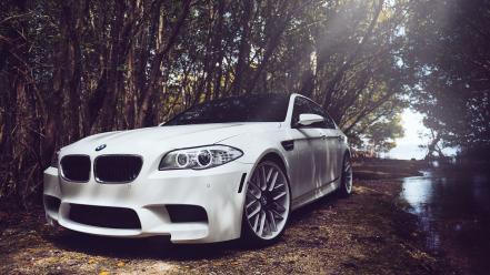 Bmw m5 f10 white wallpaper